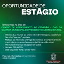 OPORTUNIDADE DE ESTÁGIO